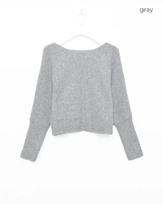 Classic boat neck knit