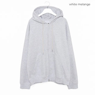 (Unisex) Cotton Hooded Zip-Up