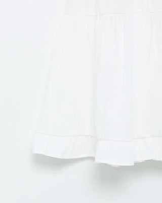 Can-can frill long skirt