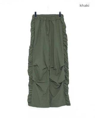 Side Shirring Point Pants