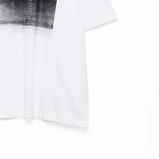 (Unisex) Square Print Short-Sleeve T-Shirt