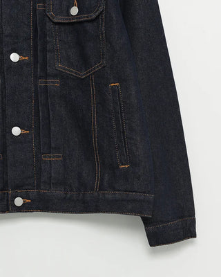 Stitch detail denim jacket