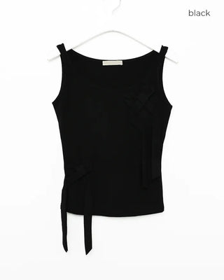 Ribbon Sleeveless