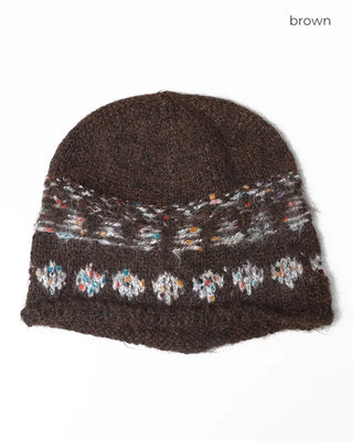 Mixed Color Point Knit Beanie