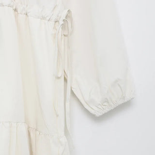 Shirred String Long Dress