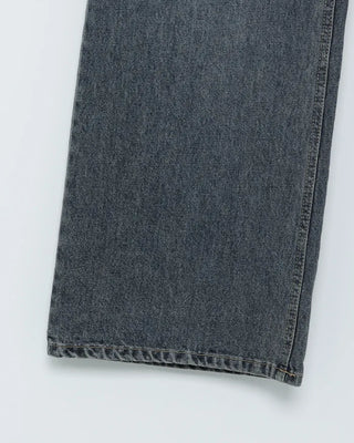 (Unisex) Vintage Wash Flare Denim Pants
