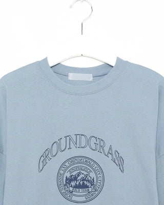 GRASS print sweatshirt
