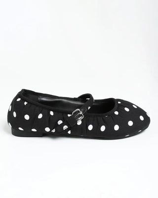 Polka Dot Strap Mary Janes