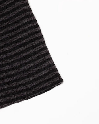Slim Border Rib Knit Beanie