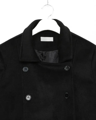 Double-breasted short coat