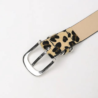 Leopard belt