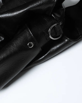 (Unisex) Two-Pocket Shoulder Bag