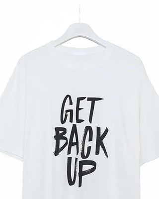 Lettering Oversized T-Shirt