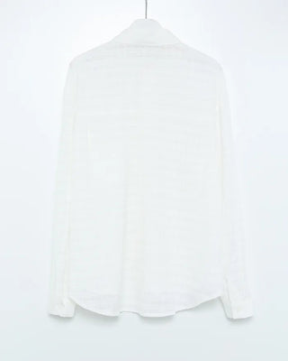 Checkered long-sleeved summer shirt