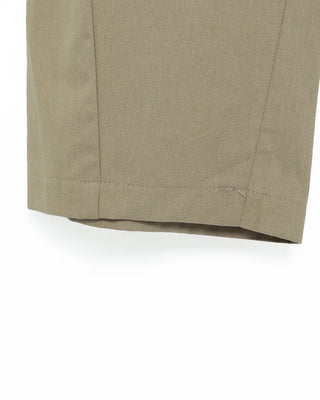 Cotton panel wide slacks