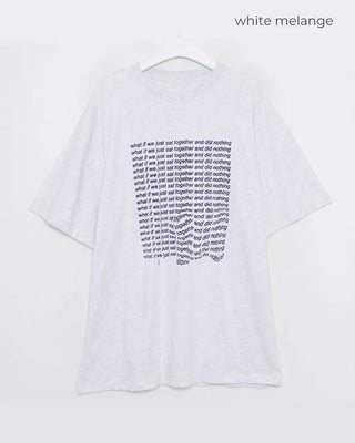 (Unisex) Together Lettering T-Shirt
