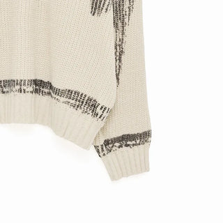 (unisex) Painted Nuance Round Knit