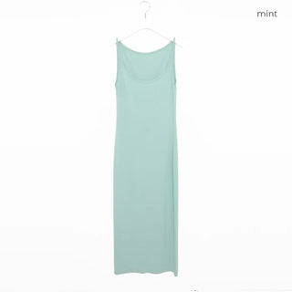 Basic slim long dress