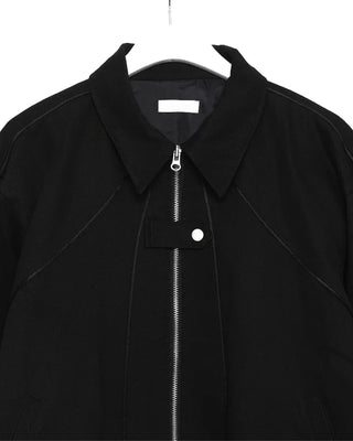 Stitch Line Zip-Up Jacket