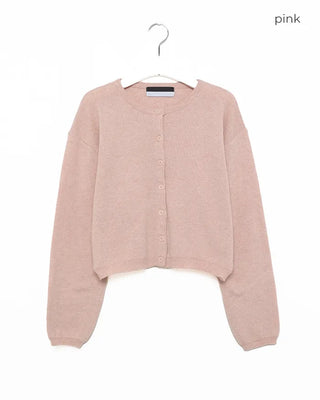 Loose Round Cardigan
