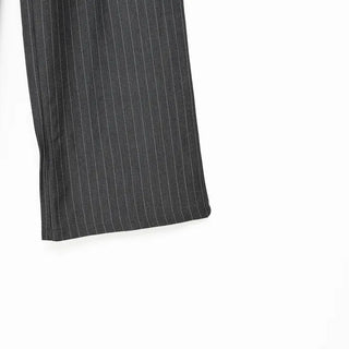 Striped wide-fit pants