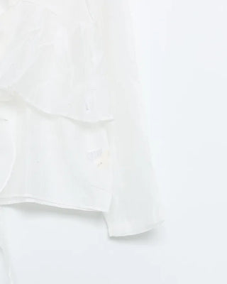 Frill Bistier Blouse Set