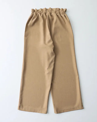 (ORIGINAL) High-waisted frill banding pants