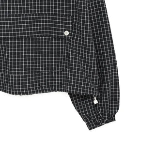 Check pocket anorak