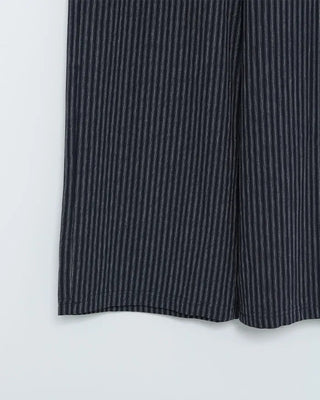 Striped pants with string waistband