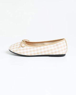 Ribbon flat shoes