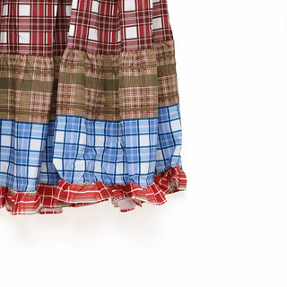 Hippie patchwork skirt