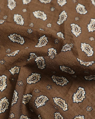 Patterned print scarf