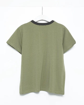 Striped color T-shirt