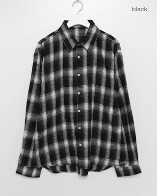 (Unisex) Modern Check Shirt