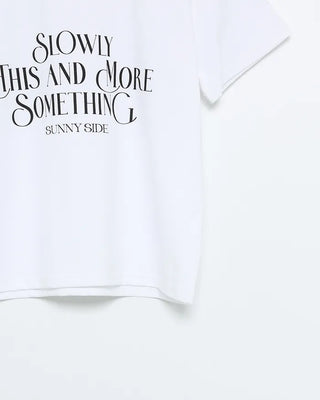 Lettering Point Short-Sleeve T-Shirt