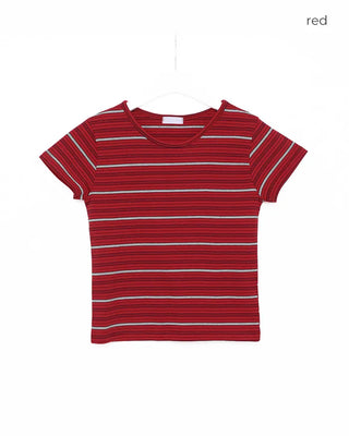 Slim-fit striped T-shirt