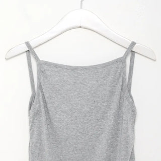 Basic straight neck camisole