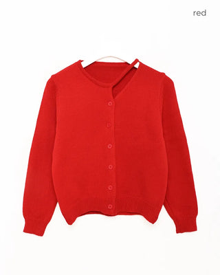 Slit detail cardigan