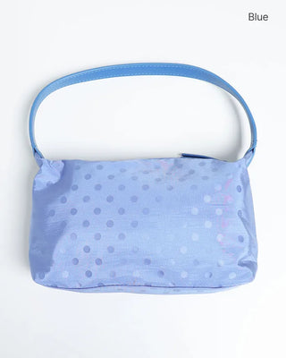 Mini polka dot shoulder bag