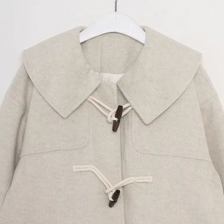Duffle half coat
