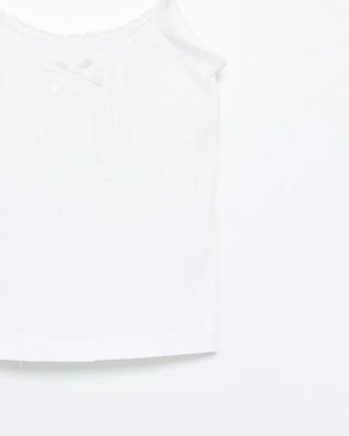 Ribbon lace detail camisole