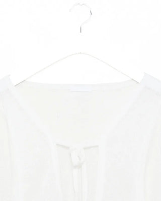 Strappy sheer bolero cardigan