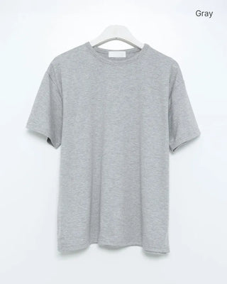 Round neck half T-shirt