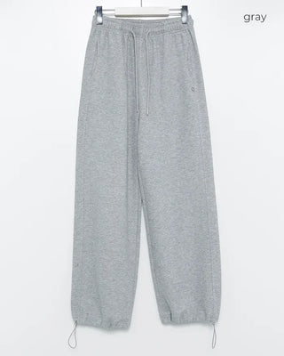 Silver Tag 2-Way Hem Rib Easy Pants