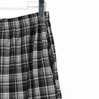 Checked Banding Pants