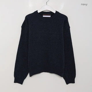Lambswool Simple Knit