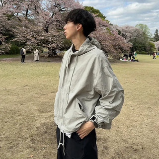 Nylon windbreaker