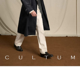 [CULTUM] Cotton Corduroy Mid-length Trench Coat