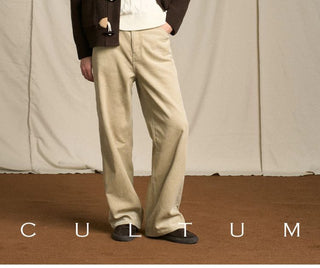 [CULTUM] Merino Wool Ivy Style Toggle Cardigan