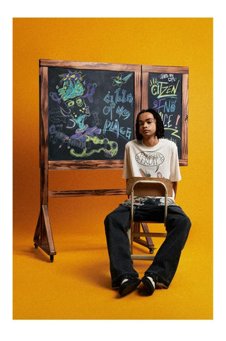 CONP Love Pendant Distressed Denim (Carbon Gray)